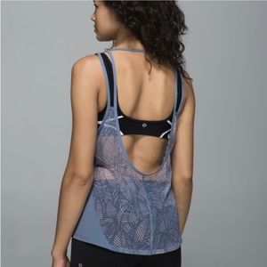 lululemon, Cool To Street Tank in Blue Denim, Womens Size 10